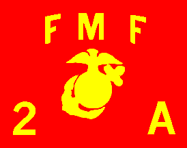 [Marine Corps Guidon A Company, 2nd Battalion, 3rd Marine Regiment]